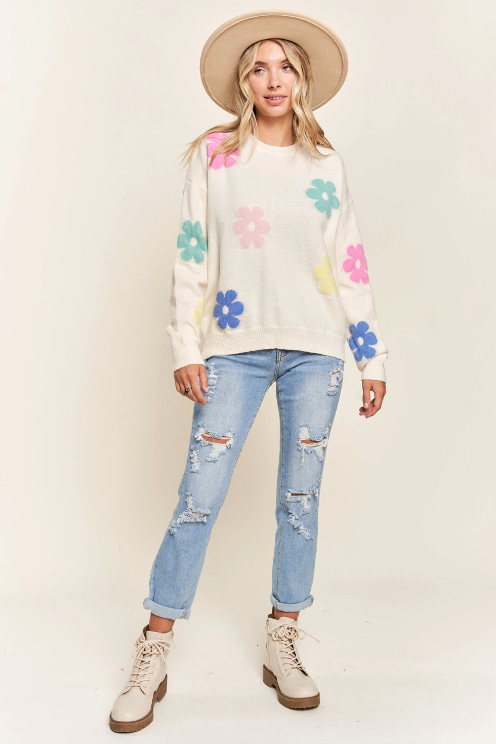 Flower Sweater