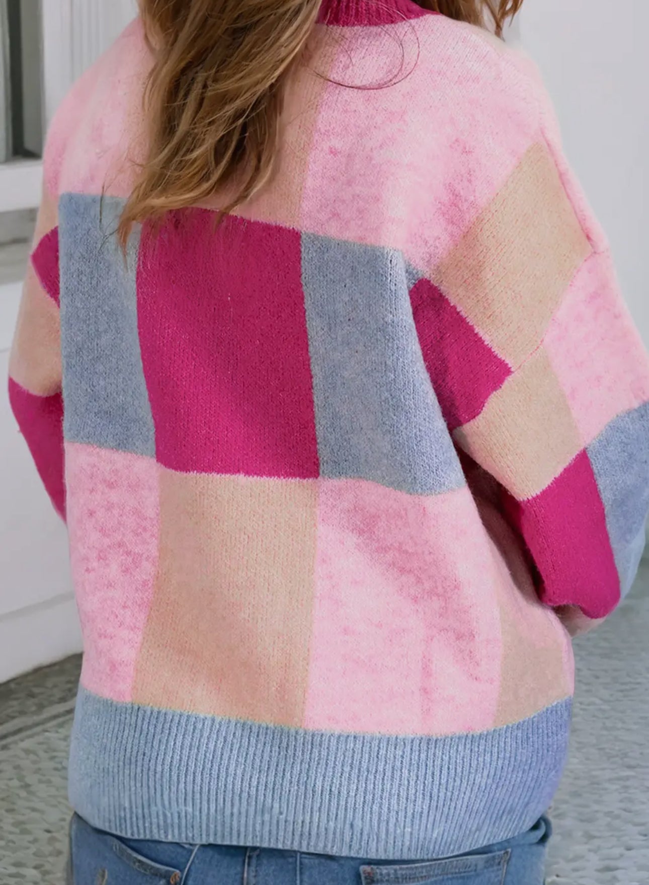 Color Block Sweater